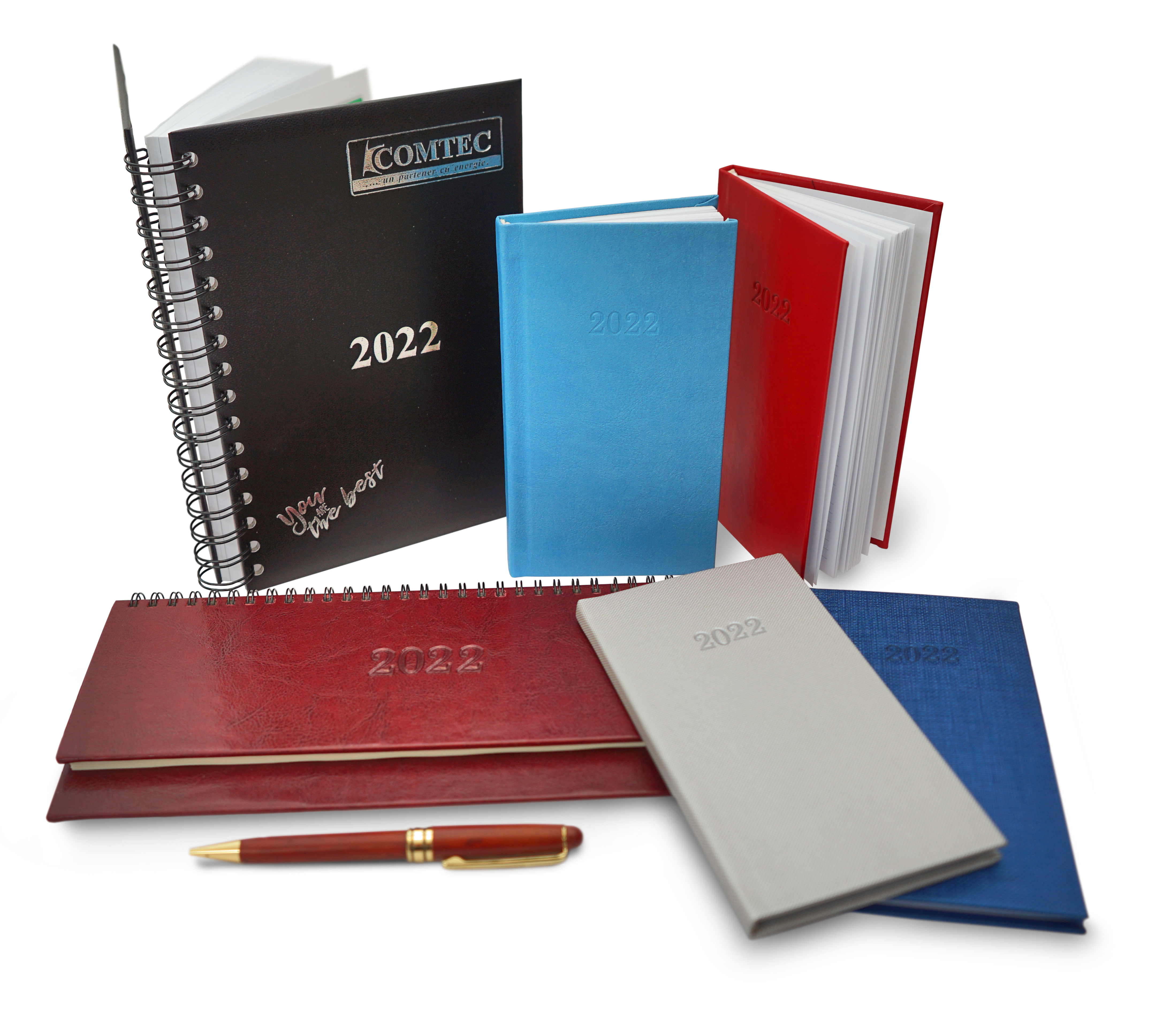 Agendă cu spiră ascunsă